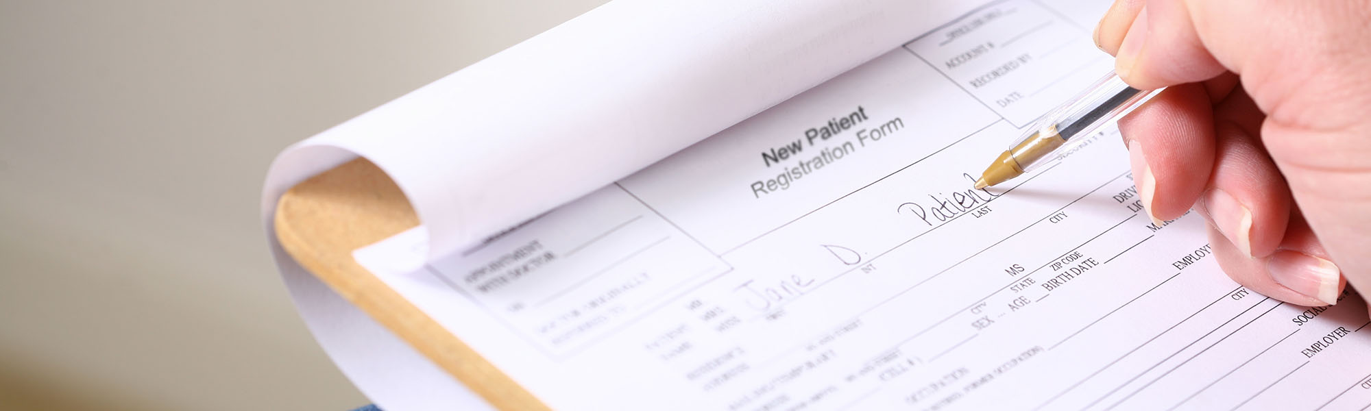 Downloadable new patient forms at Dentist of Montclair for easy appointment preparation
